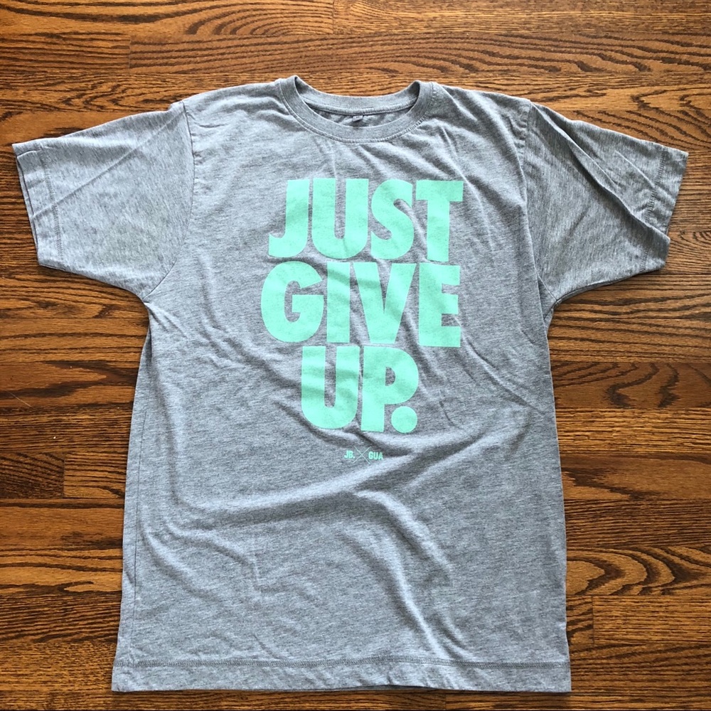 Just Give Up Tee - JB x GUA collab